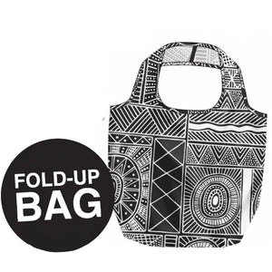 Fold Up Bag - Artwork by Fiona Puruntatameri