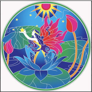 Angel Fairy Healing - Sunseal Sticker