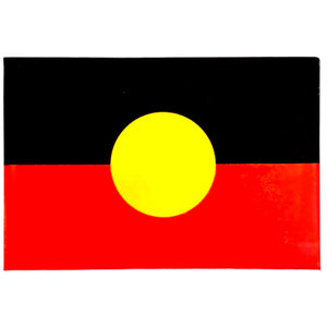 Aboriginal Flag Ceramic Magnet