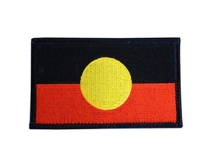 aboriginal flag patch