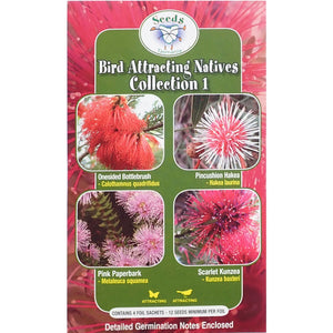 Bird Attracting Natives -  Seeds - Collection 1