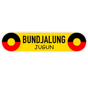 Bundjalung Jugun Aboriginal Flag Sticker
