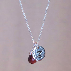 Zodiac Necklace - Capricorn - Made in Byron Bay