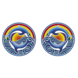 Dolphin Mandala - Sunlight Stickers