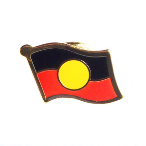 Aboriginal Flag badge - small