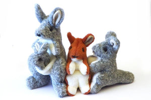 Soft Toy - Red Kangaroo - Small - Made in Australia