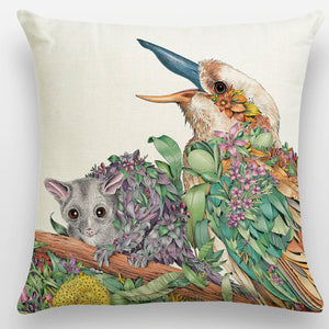 Cushion Cover - Cackling Kookaburra