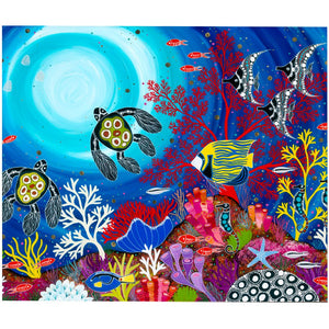 Greeting Card - Reef Paradise by Melanie Hava
