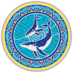 Whale Song - Sunseal Sticker