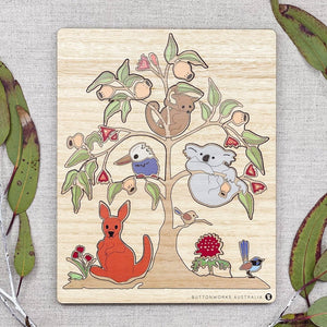 Wildlife Tree Puzzle  - Buttonworks