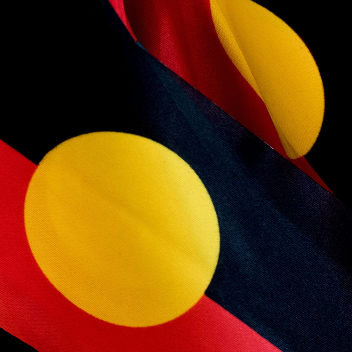 Aboriginal Flag Patch - Planet Corroboree