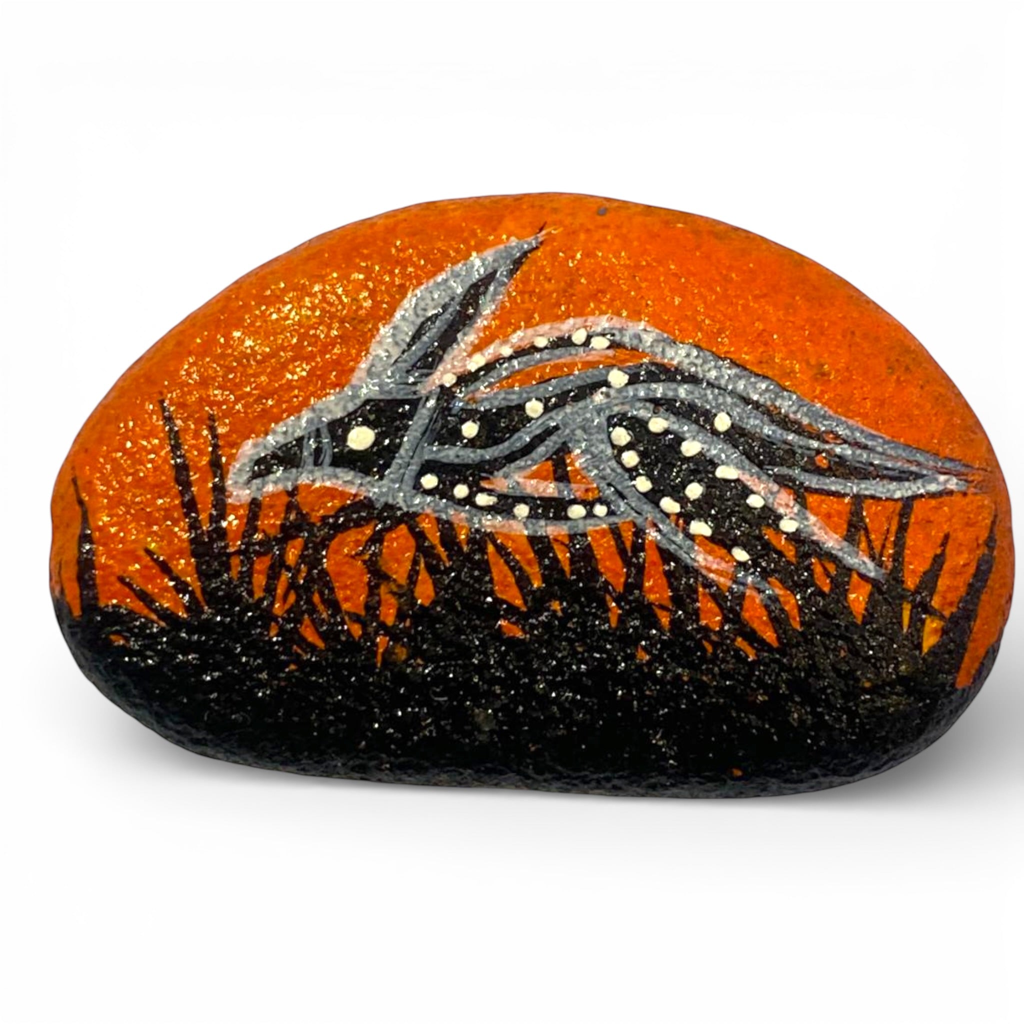 Painted Stone by John Rotumah