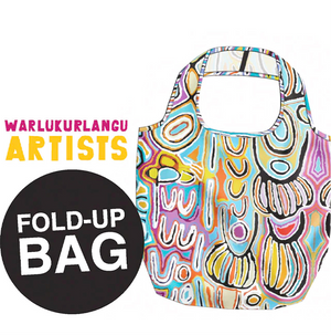 Fold Up Bag - Artwork by Judy Watson