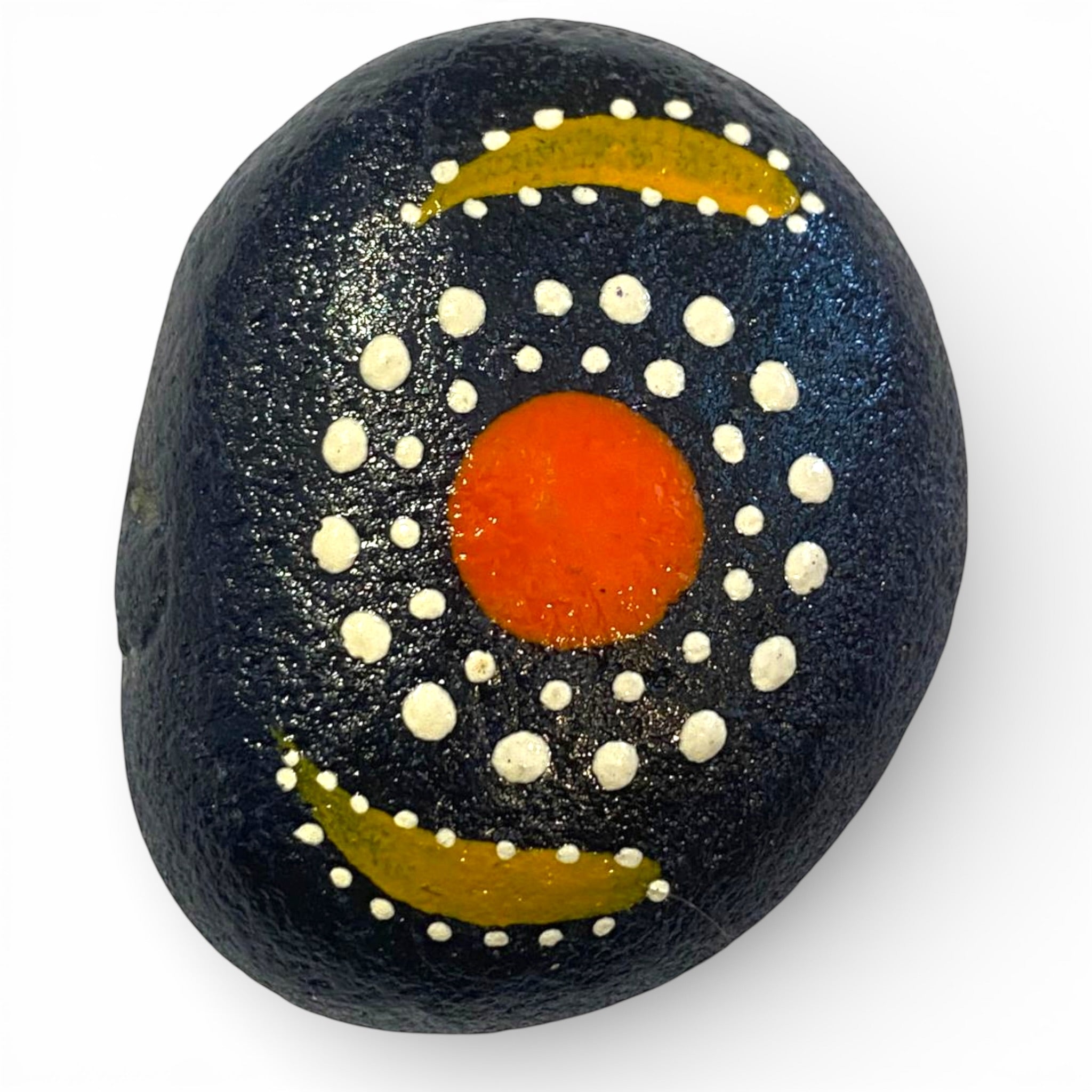 Painted Stone by John Rotumah