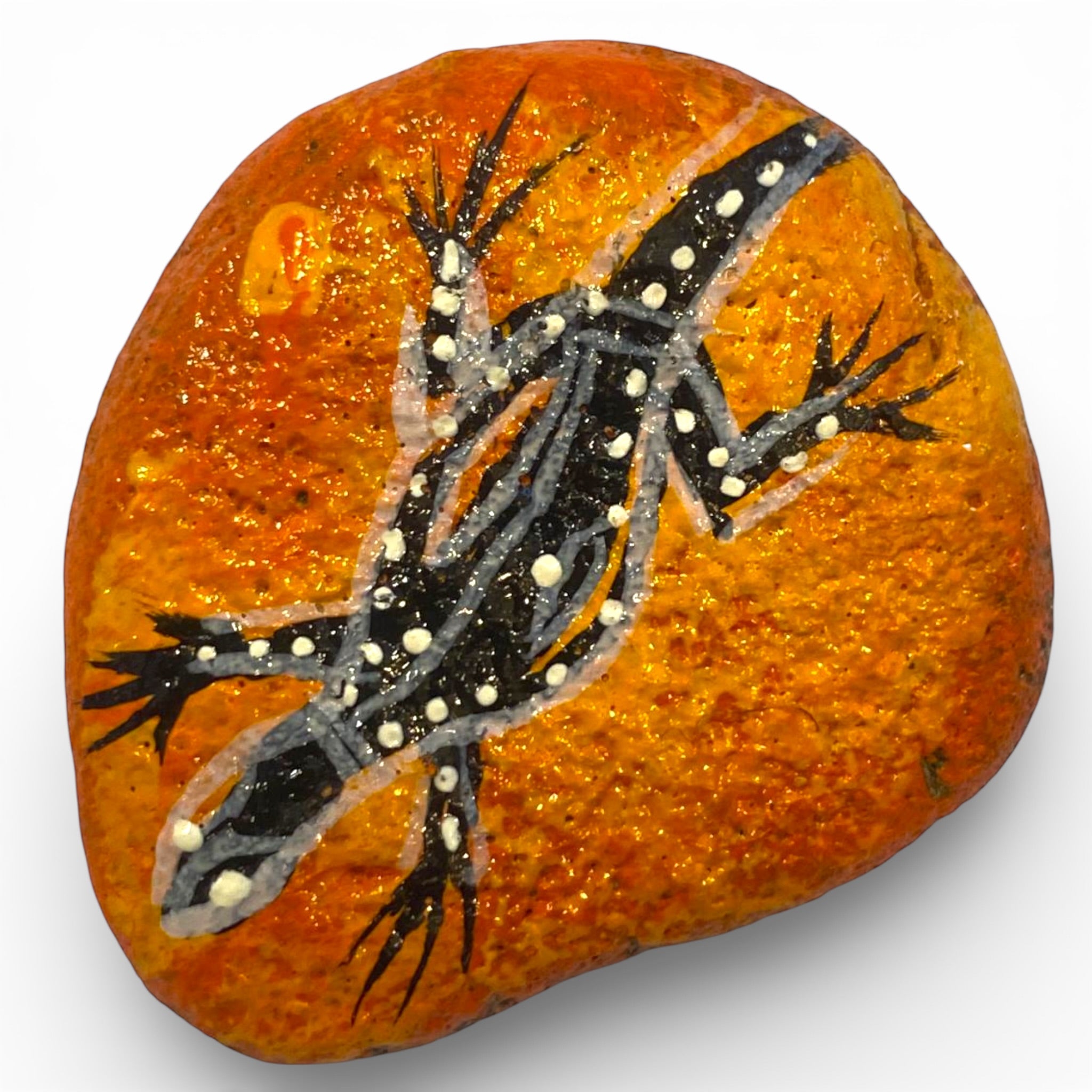 Painted Stone by John Rotumah