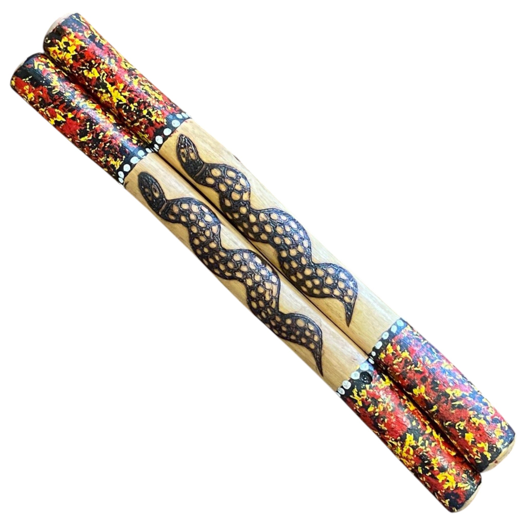 Snake Clapsticks by Ossie Egan
