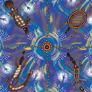 Silk Tie - Tribal Gathering