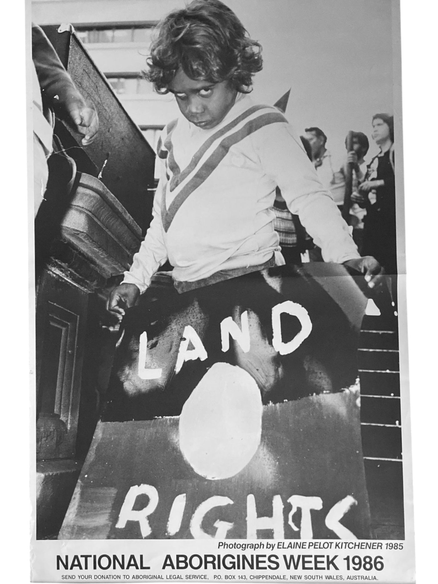 Original Poster from National Aborigines Week 1986.