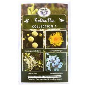 Native Bee Collection -  Seeds - Collection 1