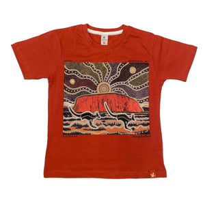 Uluru by Danny Eastwood Children's T-shirt