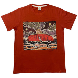 Uluru by Danny Eastwood Adult T-Shirt