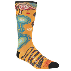 Bamboozld Rainbow Serpent socks