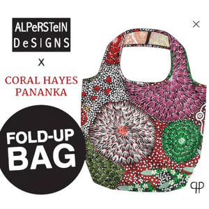 Fold Up Bag - Artwork by Coral Hayes