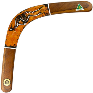 100% Aboriginal Made 16” by Murra Wolka - Returning Boomerang