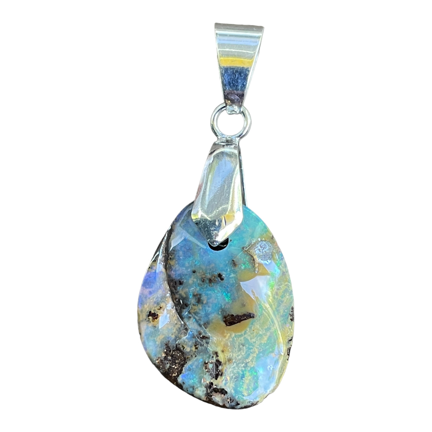 Boulder Opal Pendant