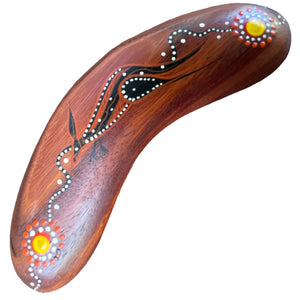 Painted Hunting Boomerang - John Rotumah - 16cm