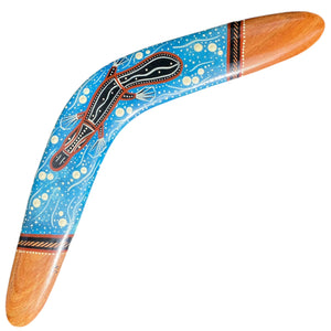 Painted Hunting Boomerang - John Rotumah - 46cm