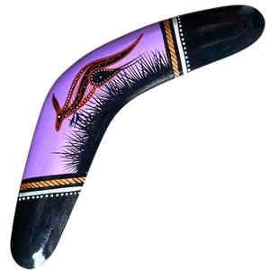 Painted Hunting Boomerang 31cm By John Rotumah