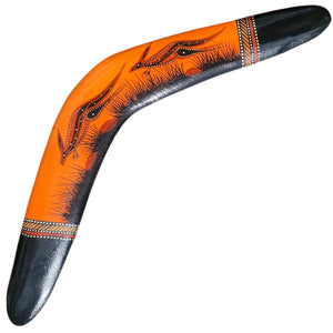 Painted Hunting Boomerang - John Rotumah - 46cm
