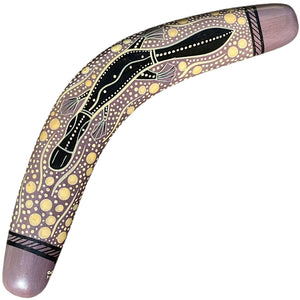 Painted Hunting Boomerang - John Rotumah - 30cm