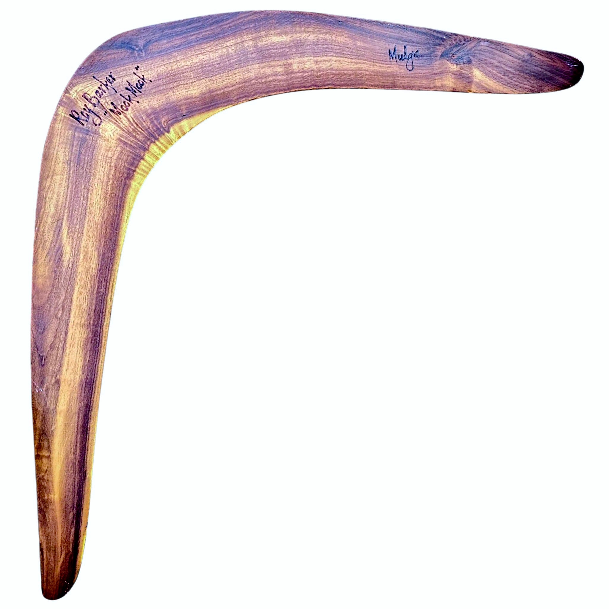 Boomerangs Reterning Authentic Aboriginal Returning Boomerang – Handcrafted Roy Barker Seni ...