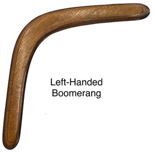 Left-Handed 16" Returning Boomerang - Aboriginal Made