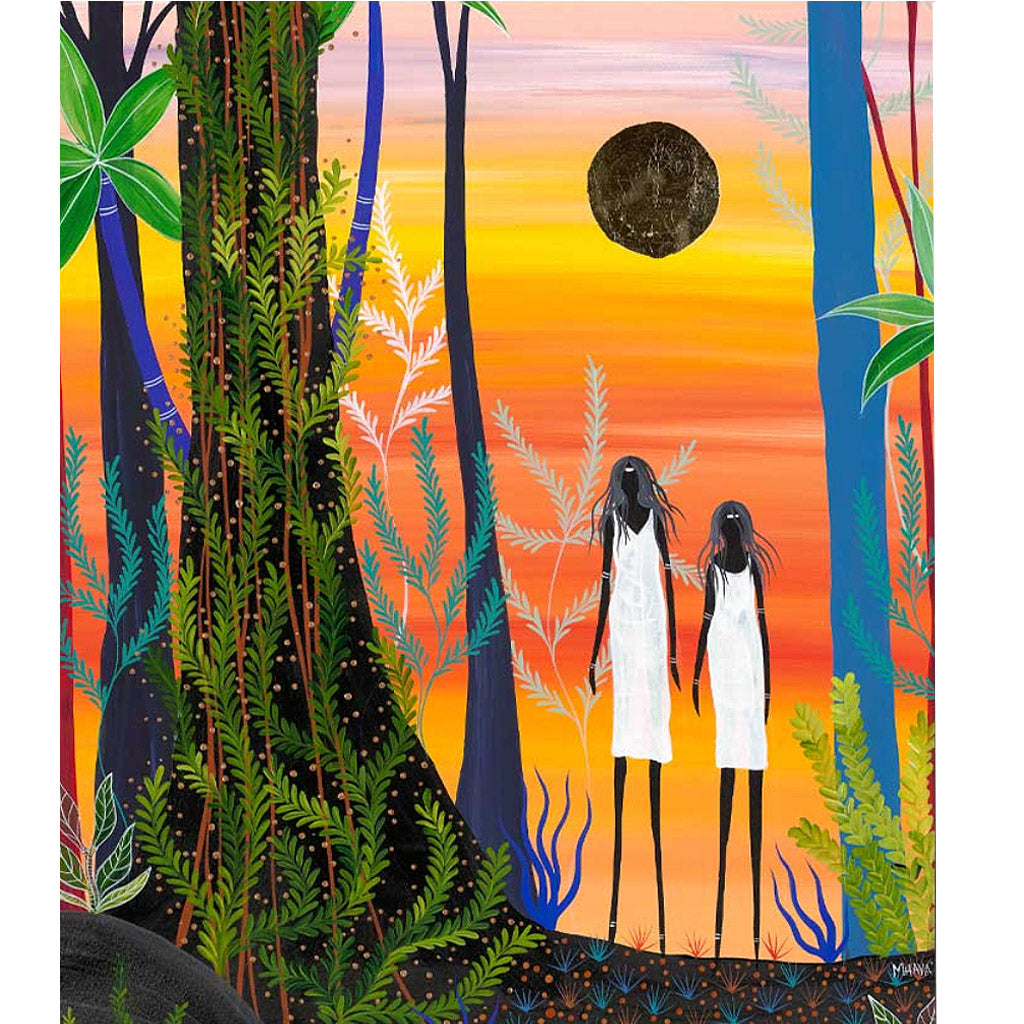 Greeting Card - The Disquietening by Melanie Hava