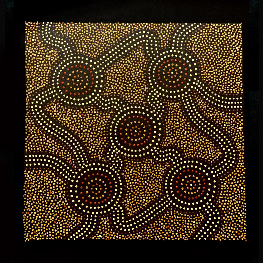 Clans of my Nation - 40cm x 40cm - Bundjalung Sean #6