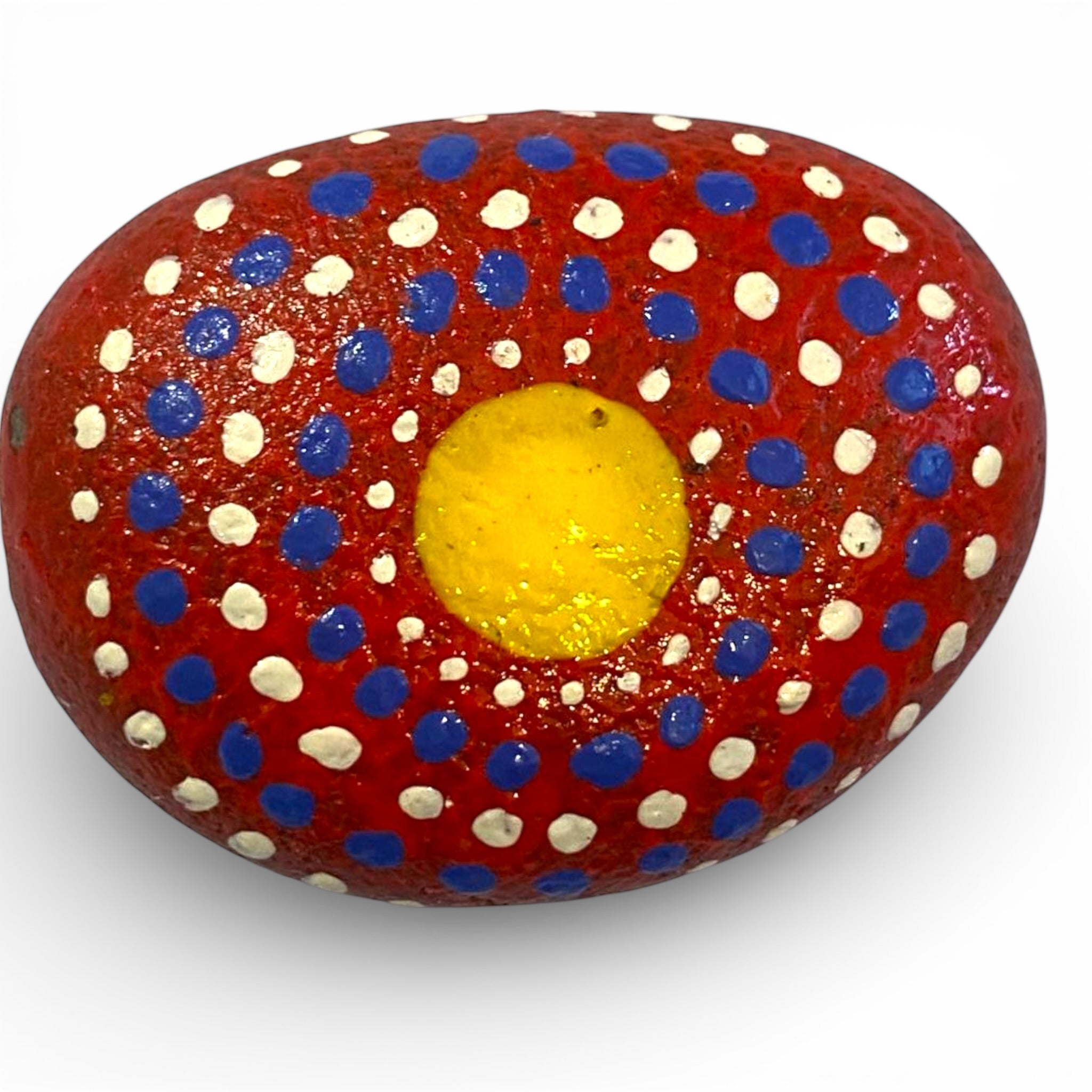 Painted Stone by John Rotumah