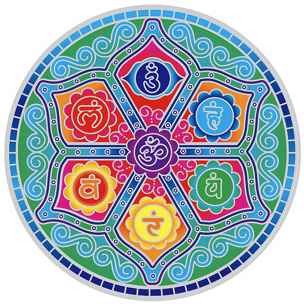 Chakra Awakening - Sunseal Sticker - Planet Corroboree