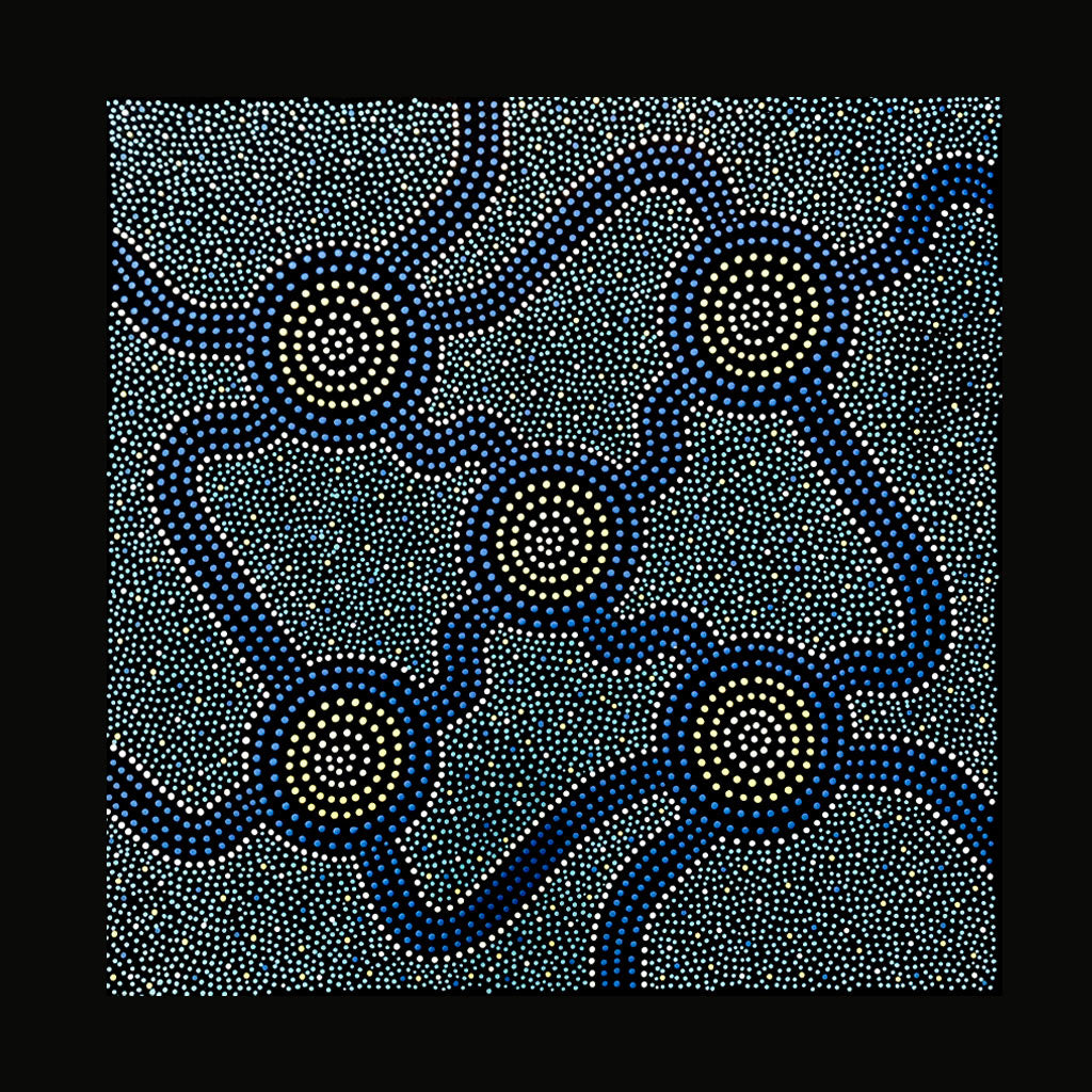 Clans of my Nation 60cm x 60cm Bundjalung Sean #13 Planet