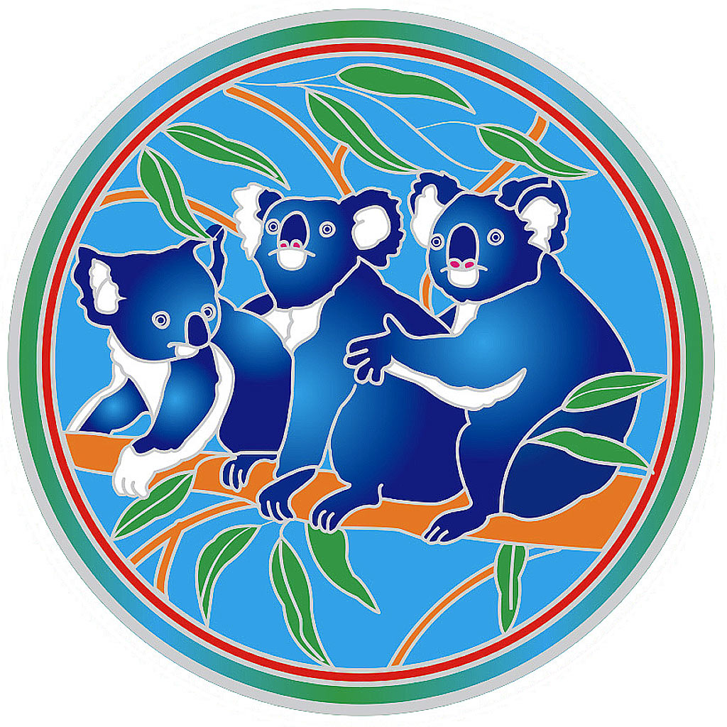 Crowd of Koalas - Sunseal Sticker