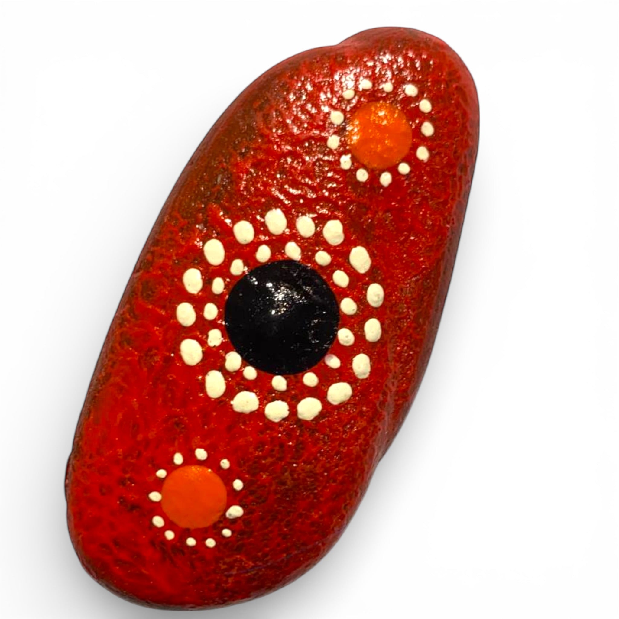 Painted Stone by John Rotumah