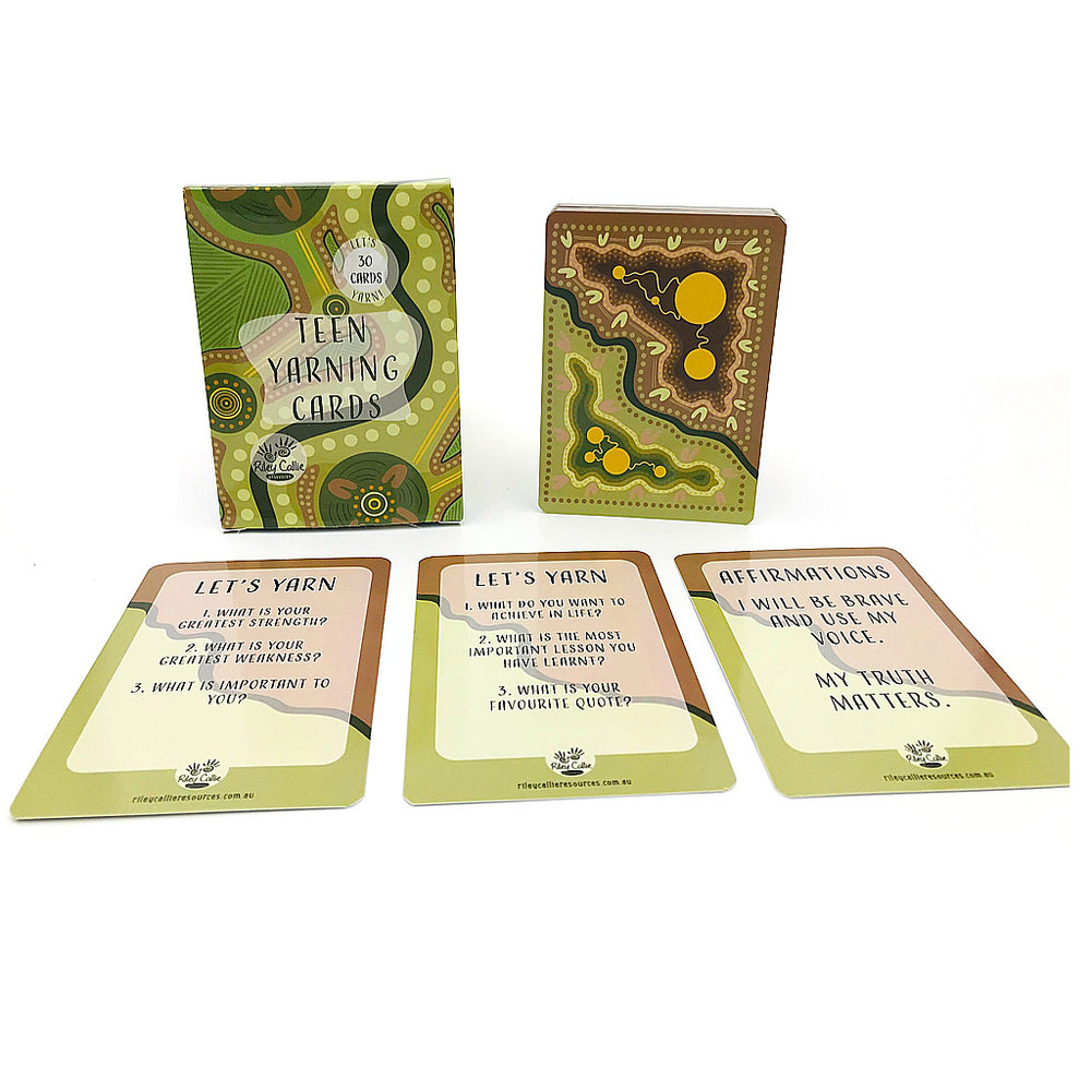 Teen Yarning Cards - Riley Callie Resources - Planet Corroboree