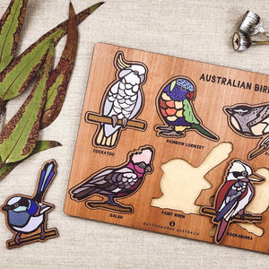 Australian Birds Puzzle  - Buttonworks