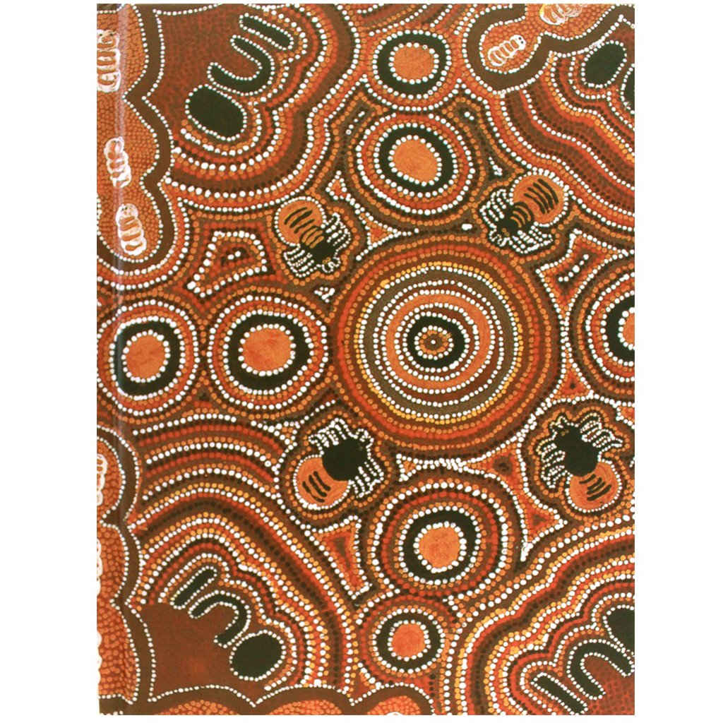 Journal - Lined Hard Cover  - Bushtucker - Peggy Pungata Martin