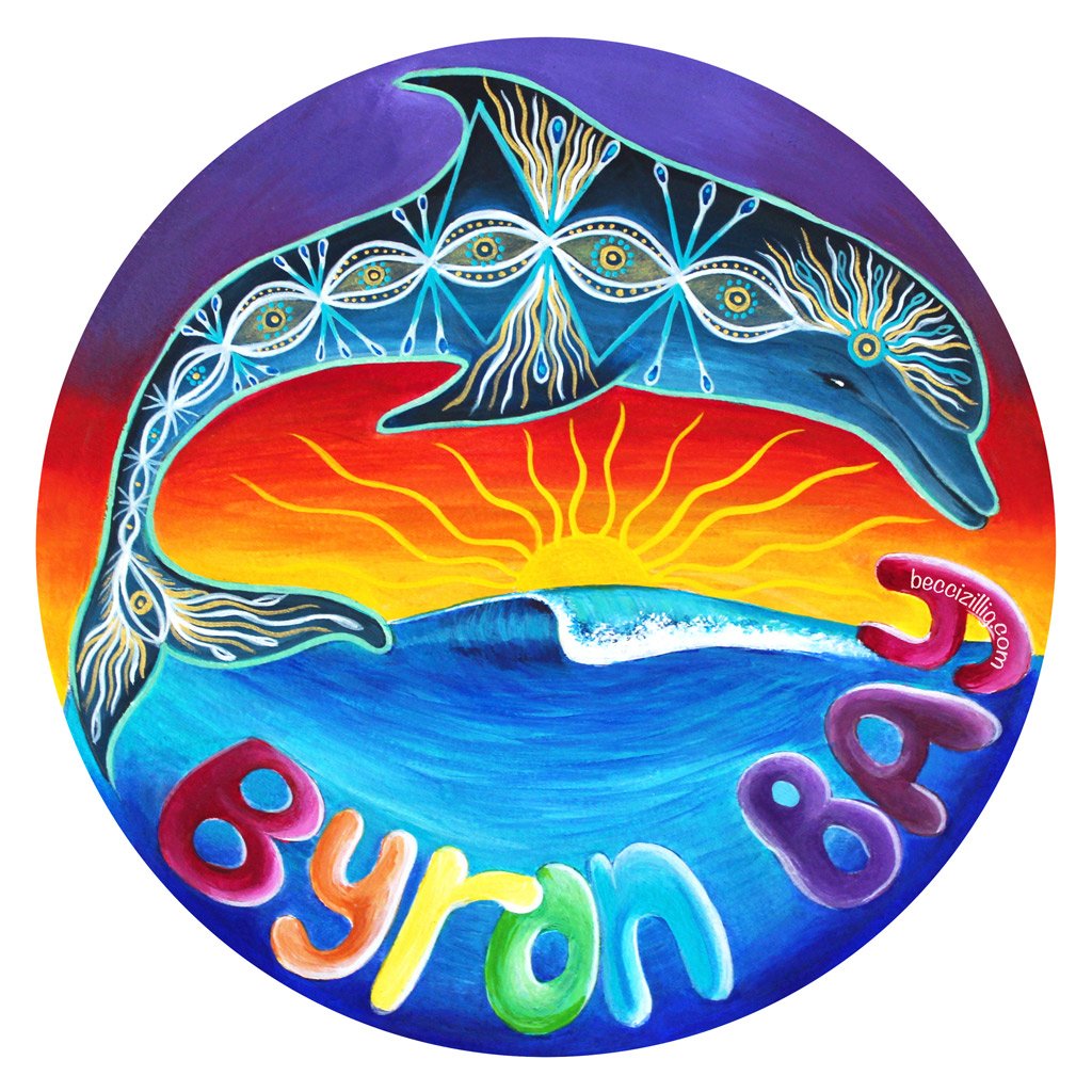 Byron Bay Sticker
