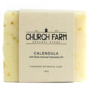 Church Farm Natural Soap - Calendula with Solar infused Calendula Oil
