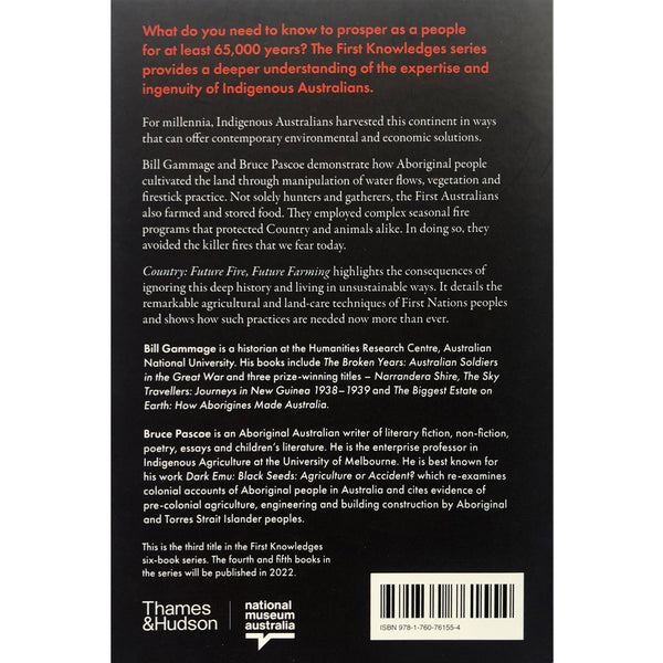 First Knowledges Series - Country - Bill Gammage & Bruce Pascoe ...