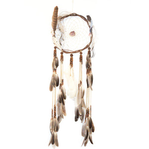 Dream Catcher #1 by Jaya featuring Amethyst and collected feathers